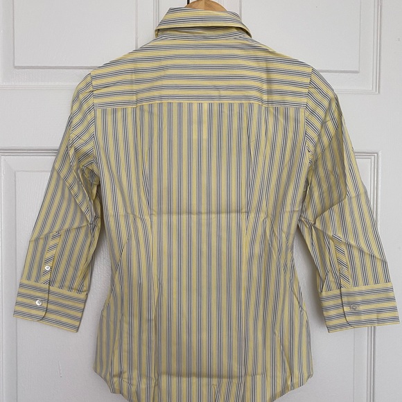 JCREW Haberdashery Slim-fit Stretch 3/4 Sleeve Shirt XS - Picture 4 of 5